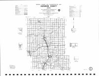 County Map 1982, Audubon County 1988